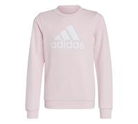 adidas Fille Essentials Big Logo Cotton Sweatshirt, Clear Pink/White, 14-15 Years