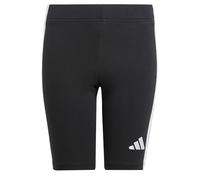adidas Fille Essentials Biker Shorts, Black/White, 7-8 Years