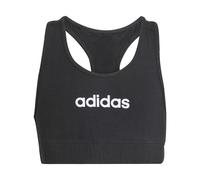 adidas Fille Essentials Bra Top, Black/White, 11-12 Years