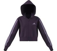 adidas Fille Essentials Full Zip Hoodie, Aurora Plum/Powder Plum, 13-14 Years