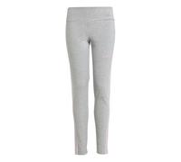 Adidas Fille Essentials Leggings, Medium Grey Heather/Clear Pink, 13-14 Years