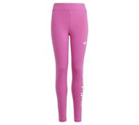 adidas Fille Essentials Linear Logo Cotton Tights, semi lucid fuchsia/clear pink, 9-10 Years