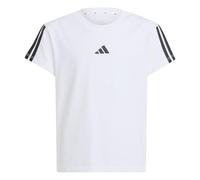 adidas Fille Essentials T-Shirt, White/Black, 11-12 Years