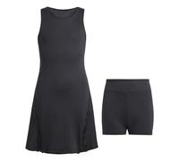 adidas Fille Girls Club Tennis Dress, Black, 11-12 Years