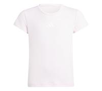 adidas - Kid's FAV Tee - T-shirt technique - 128 - clear pink / white
