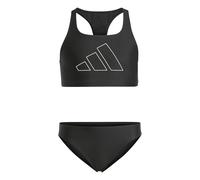 adidas Fille Performance BIG Bars Bikini Girls, Black/White, 11-12 Years