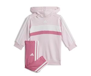 adidas Fille SEASONAL ESSENTIALS TIBERIO 3 STRIPES FLEECE LEGGINGS SET