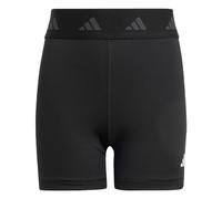 adidas Fille Techfit AEROREADY Short Leggings Kids, Black/Carbon/White, 13-14 Years