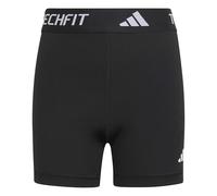 adidas Fille Techfit Short Leggings Tights, black/white, 13-14 Years