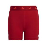adidas Fille Techfit Short Leggings Tights, team power red 2/bright red/white, 5-6 Years