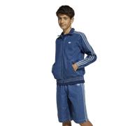 Adidas Firebird Enfant - Vestes Zippees, Bleu - Taille 123 - 129 CM - Coton sergé Blue 123 - 129 CM