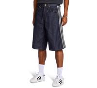 Adidas Originals Firebird Adicolor Mid-rise Straight Leg Denim Shorts Bleu 38 Homme
