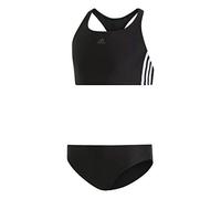 adidas FIT 2PC 3S Y Bikini Set Girls, Black/White, 170