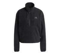 adidas adidas Black City Escape Fleece Half Zip Sweatshirt