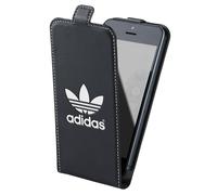 Adidas Flip-Cover Noir Klapp-Tasche Schutz-Hülle Case Etui Pour Apple IPhone 5C