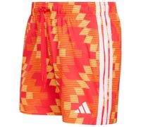 adidas - Football Inspired Graphic AOP 5'' Shorts - Short de bain - M - ice tangerine / white