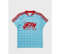 Adidas FOOTIE JERSEY women Shortsleeves blue taille: S