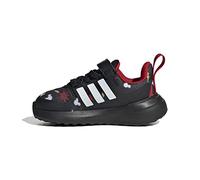 ADIDAS Fortarun 2.0 Mickey EL I Sneaker, Core Black/Bold Gold/Better Scarlet, 23 EU