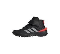 adidas Fortatrail Shoes Kids Chaussures de Course, Core Black/Silver/Bright Red, 39 1/3 EU