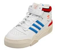 adidas Forum Bonega 2b Femme Blanc Bleu Rouge Baskets Mode - 39 1/3 EU