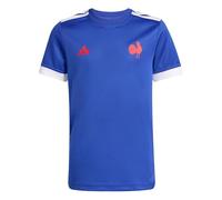 adidas France Rugby Home Replica Supporter Kids Manches Courtes Mixte Enfant (Lot de 1)