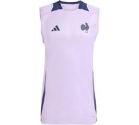 Adidas France Rugby World Cup Singlet 2025 Adults Poudre de prune 2XL Male