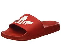 ADIDAS ORIGINALS Claquettes / Tongs 'Adilette Lite' rouge / blanc, Taille 40,5-41