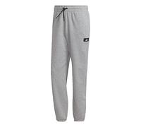 adidas Future Icon Pantalon 3 barres pour homme, Gris chiné moyen, XX-Large