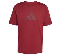 adidas - Future Icons 3 Bar Logo Tee - T-shirt - 3XL - active maroon