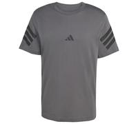 adidas - Future Icons 3-Stripes Regular Tee - T-shirt - S - grey six