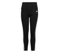 ADIDAS G TR-ES 3S TIG Leggings, Black/White, 8 Ans Girl's