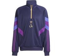 Adidas Galaxy Originals Half-Zip Crew Sweatshirt Mens Encre noble S Male