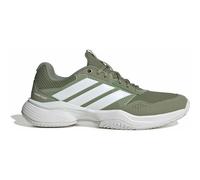 Adidas Chaussures de sport Homme Gamecourt 3 – Toutes surfaces – Vert/Blanc Taille 44