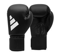 adidas Gants de Boxe Unisexes Speed 50, Noir/Blanc, 6 oz EU