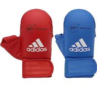 adidas Gants de karaté Unisexe WKF avec Pouce, Rouge, Taille S