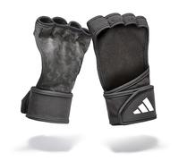 Adidas Gants d'entraînement dos ouvert Noir/Gris Homme/Femme Taille L