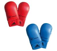 adidas Gants pour Karate-Kumite/Fit-Boxe Rouge homologués WKF XS Bleu