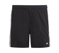 adidas Garçon 3-Stripes Swim Shorts, Black/White, 9-10 Years