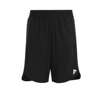 adidas Garçon AEROREADY Shorts, Black/Silver Metallic/Grey Three, 7-8 Years