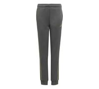 adidas Garçon Boys 3 Stripes Essentials Pants, Grey Six/Legacy Green, 13-14 Years