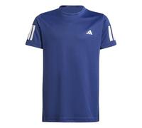 adidas Garçon Boys Club Tennis 3-Stripes Shirt, Dark Blue, 9-10 Years