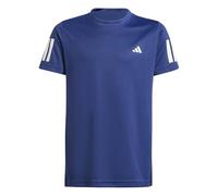 adidas Garçon Boys Club Tennis 3-Stripes T-Shirt, Dark Blue, 5-6 Years