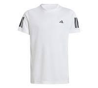 adidas Garçon Boys Club Tennis 3-Stripes T-Shirt, White, 15-16 Years