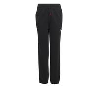 adidas Garçon Boys Slogan Fleece Pants, Black/Pure Ruby, 11-12 Years