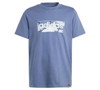 adidas Garçon Camo Linear Graphic Tee Kids, preloved Ink, 15-16 Years