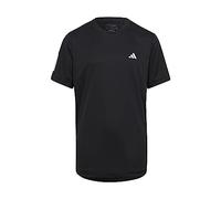 adidas Garçon Club Tennis 3-Stripes Tee, Black, 11-12 Years