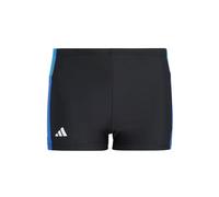 adidas Garçon Colourblock 3-Stripes Swim Boxers, Black/Bright Royal/Royal Blue, 13-14 Years