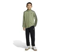 adidas Garçon FITTED TRACKSUIT, TENT GREEN F16/BLACK, 13-14 Years