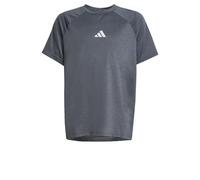 adidas Garçon Goto PZ T-Shirt, Black/Grey Three/Reflective Silver, 7-8 Years