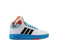 adidas Garçon Hoops Mid 3.0 Mickey Sneaker, Ftwr White Core Black Pulse Blue, 28 EU